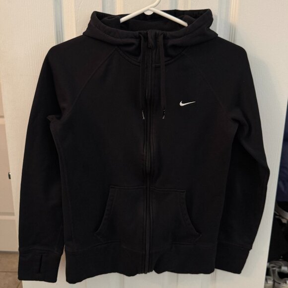 Nike Therma-Fit Black Zip-Up Hoodie – Cozy & Sporty Essential 🖤 - Picture 1 of 4